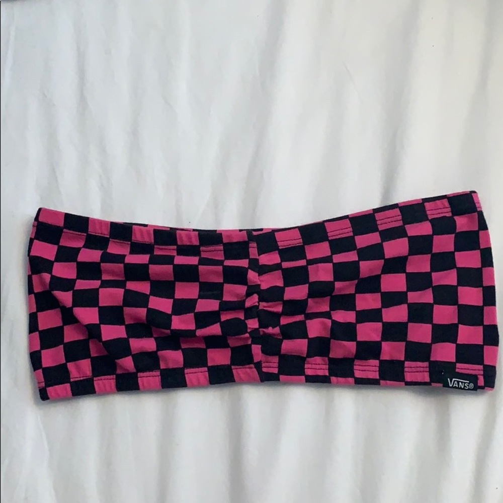 Vans checkered bra